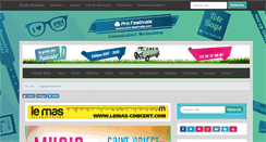 Desktop Screenshot of guide-festivals.eu